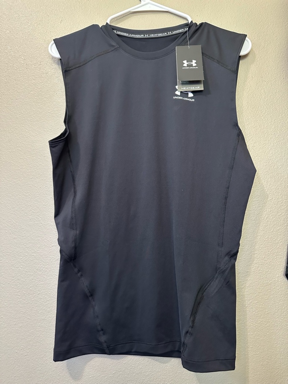 Under Armour Men's Peak HeatGear Armour Sleeveless Compression Top 1361522